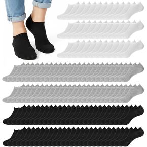 150 Pairs Ankle Socks for Men Lightweight Mens Socks Womens Athletic Cushioned Running Sock Moisture Wicking Cotton Short Sports Sock Comfort Breathable Casual Short Athletic in Saudi Arabia