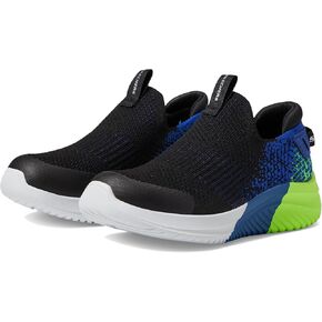 حذاء رياضي Skechers Kids Boys Ultra Flex 3.0، أسود/أزرق/ليموني، 12.5 in Kuwait