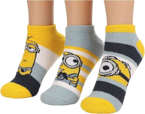 Bioworld Minions Stewart, Kevin and Bob Womens Ankle Socks 3 Pack in Saudi Arabia