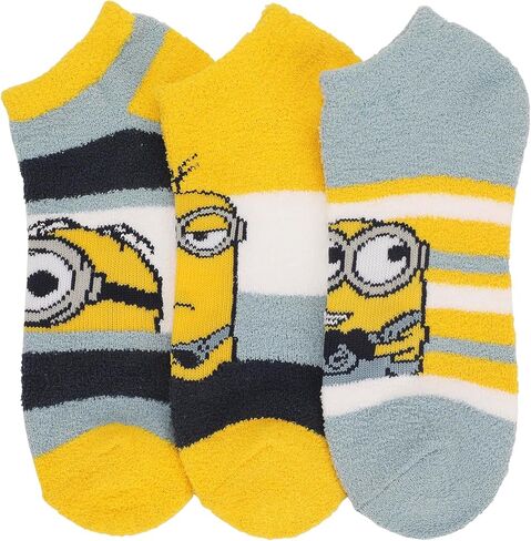 Bioworld Minions Stewart, Kevin and Bob Womens Ankle Socks 3 Pack in Saudi Arabia