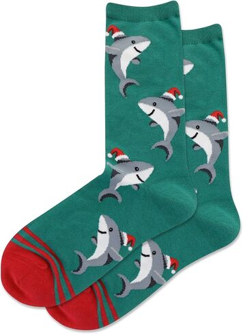 Hot Sox womens Winter Holiday Animal Crew Socks - 1 Pair Pack - Cute & Funny Gifts - Christmas and More in Saudi Arabia