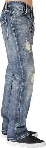 Level 7 Men's Slim Straight Premium Denim Jeans with Handcrafted Artisan Wash in Saudi Arabia