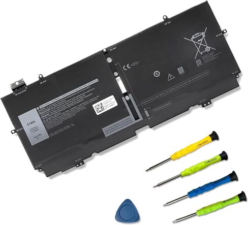 6GTPY Laptop Battery 97Wh Replacement for Dell XPS 15 9550 9560 9570 7590 Precision 5510 5520 5530 M5510 M5520 Inspiron 15 7500 7501 7590 7591 Vostro 7500 7590 5XJ28 GPM03 5D91C 5041C 11.4V in Kuwait