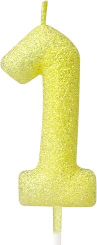 2nd Glitter Birthday Candles,Pink Birthday Number Candle,Macaroon 3D Flash Number 2 Candle,Suitable for Girls and Boys' Birthdays,Weddings,Anniversaries,Theme Party Cake Decorations in Saudi Arabia