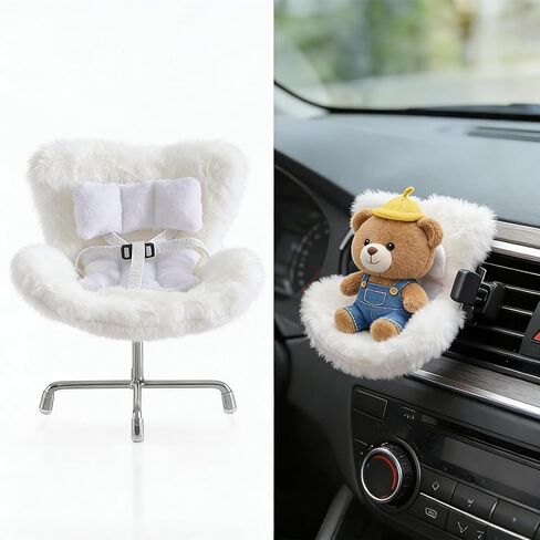 Ezcora Doll Car Seat for 3–8 Inch Figures in Saudi Arabia