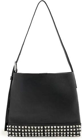 حقيبة AllSaints Asha Emb الصغيرة W595XD سوداء مقاس واحد in Kuwait