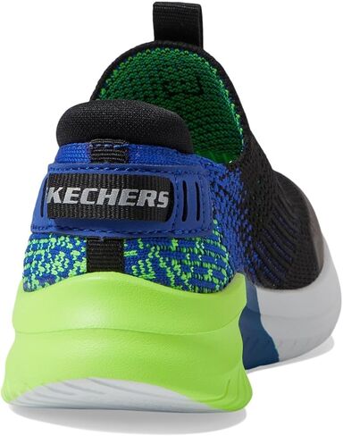 حذاء رياضي Skechers Kids Boys Ultra Flex 3.0، أسود/أزرق/ليموني، 12.5 in Kuwait