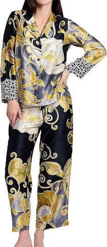 طول مجموعة Deco Notch Pj للسيدات من Natori: 27 بوصة، درزة البنطال الداخلية: 26 بوصة in Kuwait
