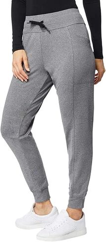 32 DEGREES Heat Women's Side Pocket Jogger (Heather Grey, XX-Large) in Saudi Arabia