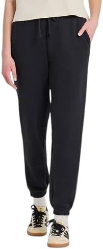 Life is Good Women's Solid Good Vibes Simply True Fleece Jogger, True Black in Saudi Arabia