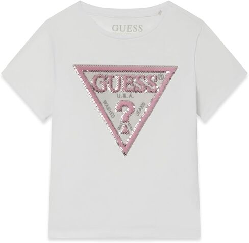 Guess Girls Short Sleeve High Low T-Shirt in Saudi Arabia