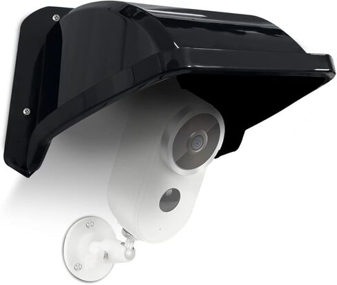 Outdoor Security Camera Cover with Solar Panel – Waterproof Sun/Rain Shield & Glare Protector for Surveillance Cams in Saudi Arabia