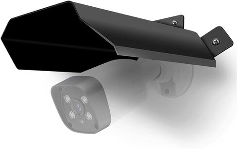 Outdoor Security Camera Cover with Solar Panel – Waterproof Sun/Rain Shield & Glare Protector for Surveillance Cams in Saudi Arabia