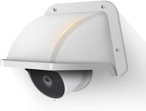 Outdoor Security Camera Cover with Solar Panel – Waterproof Sun/Rain Shield & Glare Protector for Surveillance Cams in Saudi Arabia
