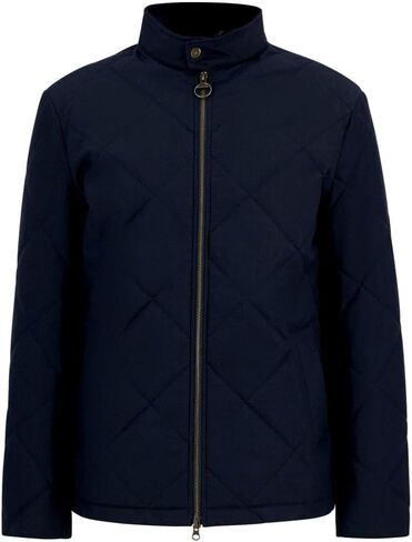 Barbour Men's City Harrington Quilted Jacket, Navy in Kuwait