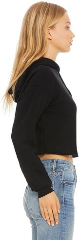 APPAREL GLOBE Women's Cropped Fleece Hoodie in Saudi Arabia