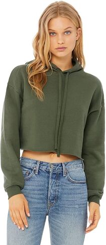 APPAREL GLOBE Women's Cropped Fleece Hoodie in Saudi Arabia