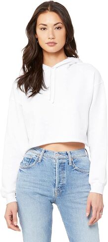 APPAREL GLOBE Women's Cropped Fleece Hoodie in Saudi Arabia