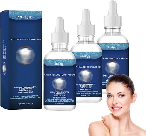 سائل درع الأسنان المعالج لتجويف الأسنان - يساعد على الحفاظ على صحة اللثة (3 قطع) in Kuwait