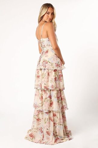 Petal & Pup Womens Mito Tiered Maxi Dress in Saudi Arabia