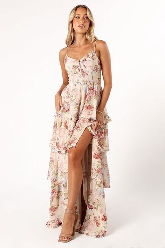 Petal & Pup Womens Mito Tiered Maxi Dress in Saudi Arabia