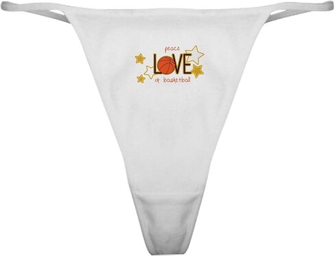 CafePress Basketball Hoops Classic Thong Underwear, Womens Panties in Saudi Arabia