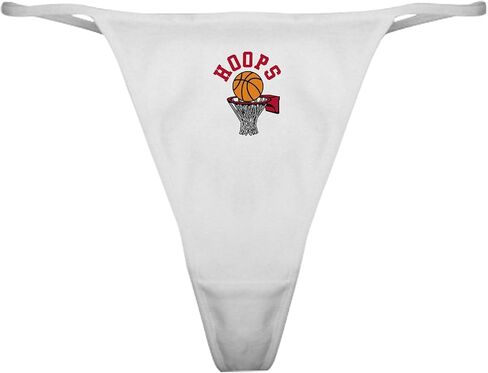 CafePress Basketball Hoops Classic Thong Underwear, Womens Panties in Saudi Arabia