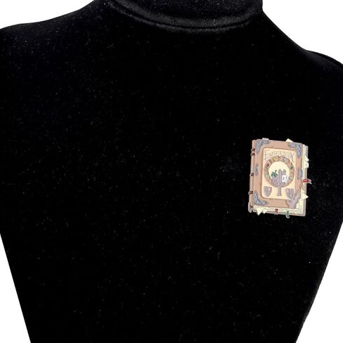 PLITI Adventure Cartoon Gift Finn and Jake Gift Enchiridion Book Brooch Pin For Adventure Cartoon Fans in Saudi Arabia