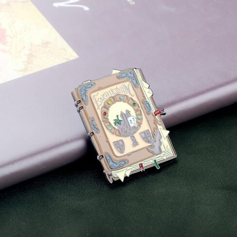 PLITI Adventure Cartoon Gift Finn and Jake Gift Enchiridion Book Brooch Pin For Adventure Cartoon Fans in Saudi Arabia