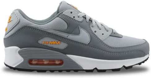 حذاء Nike Air Max 90 للرجال (HV6224-002، رمادي رائع/أسود/قرص شمسي/رمادي ذئب) in Saudi Arabia