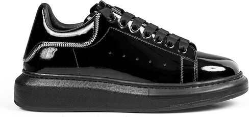 SOLL Queen Men's Sneakers | Leather Perforated Oversized Thick Sole in Saudi Arabia