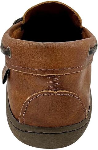 Laurentian Chief Men's Wide Leather Moccasin Shoes in Saudi Arabia