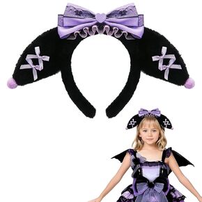 عصابات رأس Pensar Fashion Halloween للنساء، عصابة رأس زرقاء لطيفة من الفرو لزي الهالوين التنكري، سبا للمكياج، غسل الوجه، الحفلات in Saudi Arabia