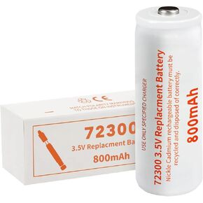 3.5V Rechargeable Battery for Welch Allyn 72200 & 71050/11720 Medical Devices - UL/CE Certified, 800mAh Ni-CD Replacement (Fits Otoscope/Diagnostic Handles) in Kuwait
