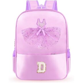 حقيبة ظهر للرقص مخصصة للفتيات والأطفال الصغار، حقيبة رقص صغيرة هدايا للفتيات بعمر 3 4 5 6 7 8 سنوات (أ) in Kuwait