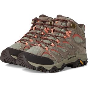 Merrell Women's Moab 3 Mid Waterproof Hiking Boot Black/Orchid, 8 in Kuwait