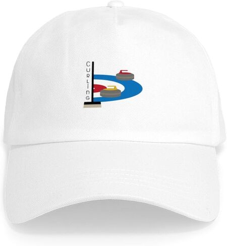 CafePress Curling Sport Adjustable Baseball Cap in Saudi Arabia