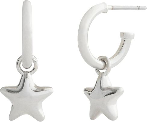COACH Jewelry Women's Star Charm Huggie Earrings in Saudi Arabia