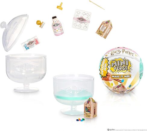 MGA's Miniverse Make It Mini Honeydukes Harry Potter (2 Pack) Mini Collectibles, Mystery Blind Packaging, DIY, Resin Play, Replica Food, NOT Edible, Collectors, 8+ in Saudi Arabia