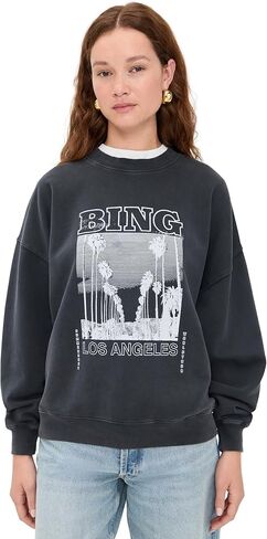 ANINE BING Women's Miles Bing Tour Sweatshirt in Kuwait