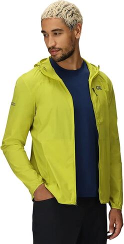 Outdoor Research Men's Shadow Wind Hoodie, Viper, M in Saudi Arabia
