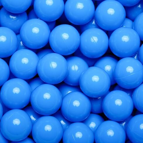 Realhaha Pit Balls for Toddlers, BPA Free Plastic Balls for Babies for Boys Girls Play Pin Kid Bounce House, 100 Pieces, 2.2 2.36 2.75 Inch in Saudi Arabia
