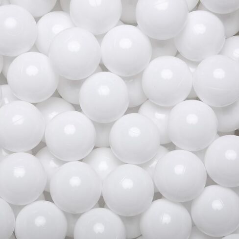 Realhaha Pit Balls for Toddlers, BPA Free Plastic Balls for Babies for Boys Girls Play Pin Kid Bounce House, 100 Pieces, 2.2 2.36 2.75 Inch in Saudi Arabia
