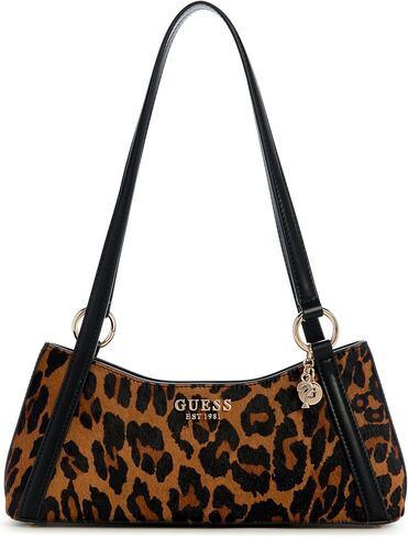 GUESS Domitilla Leopard Shoulder Bag in Saudi Arabia