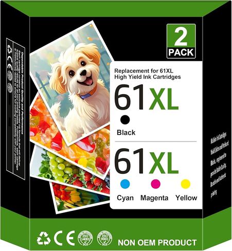 65XL 65 Black/Color Combo Pack | for HP Ink 65 65 XL (2-Pack) | for HP Envy 5055 5052 5010 5014 5000 Series, Deskjet 3755 3720 3752 3772 3700 Series, 2622 2680 2600 Series Printers | T0A36AN in Saudi Arabia