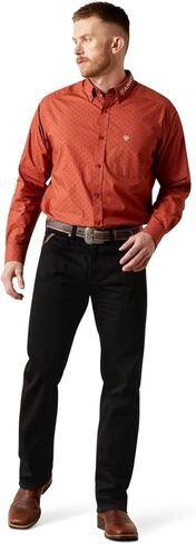 ARIAT Men Team Porter Classic Fit Shirt in Saudi Arabia