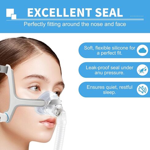 Replacement Cushion for ResMed AirFit N20, Nasal Mask Cushion Replacement, Reliable Seal Perfect Fit, 3 Packs (Medium) in Saudi Arabia