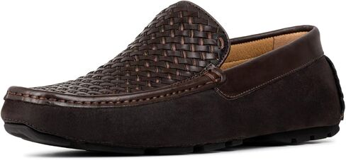 Donald J Pliner Men's Damiano Woven Nubuck Driving Style Loafer in Saudi Arabia