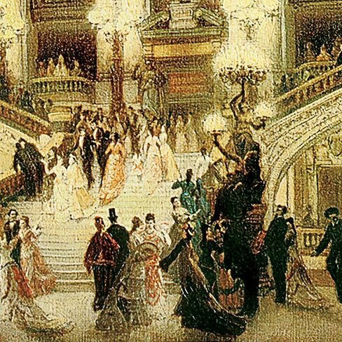 Design Toscano Le Couloir de l'Opera Canvas Replica Painting: Medium in Saudi Arabia