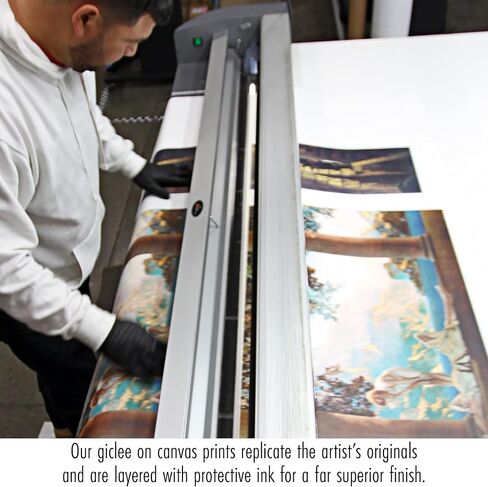 Design Toscano Le Couloir de l'Opera Canvas Replica Painting: Medium in Saudi Arabia
